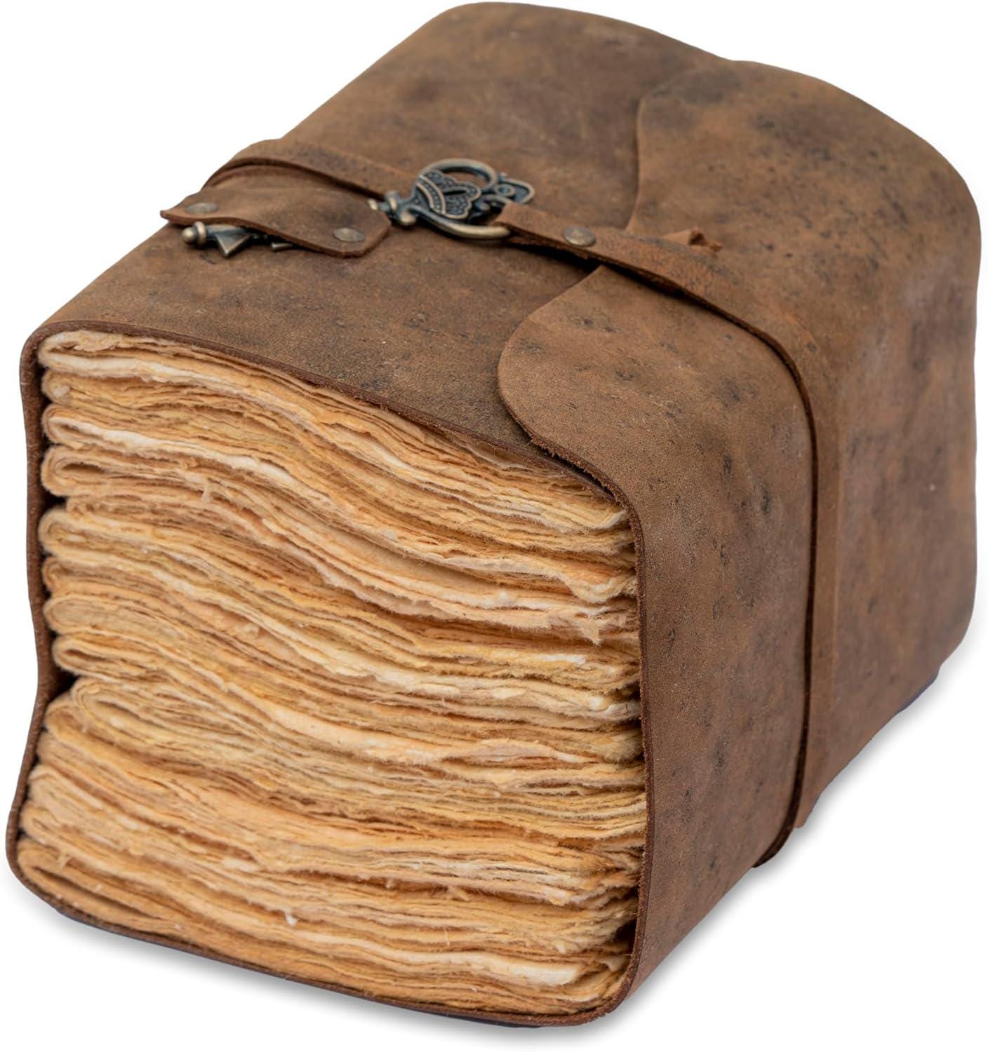 600 Page Leather Journal - Spell Book of Shadows, Key Leather Journal, Travel Writing Notebook, Antique Journal Christmas Gifts For Women