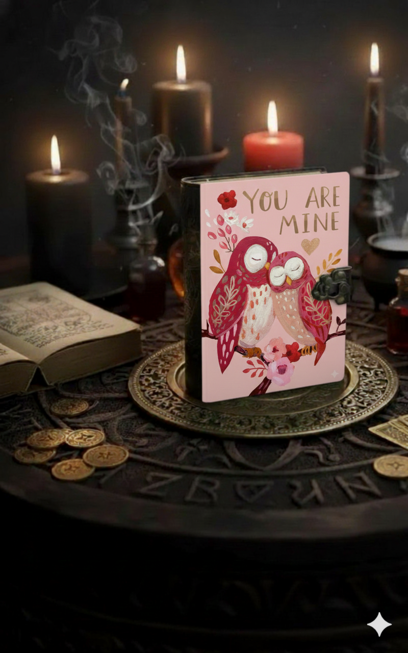 Valentine Leather Love Journal