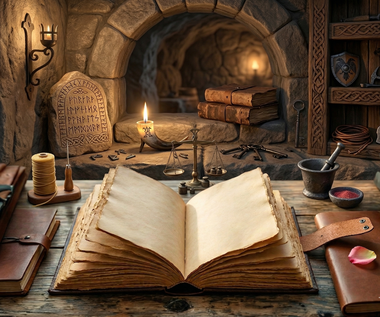 Macha Pichu Leather Journal Peru
