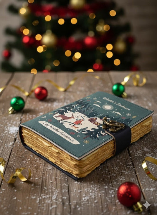 Christmas Journal Ski Journal Holiday Journal