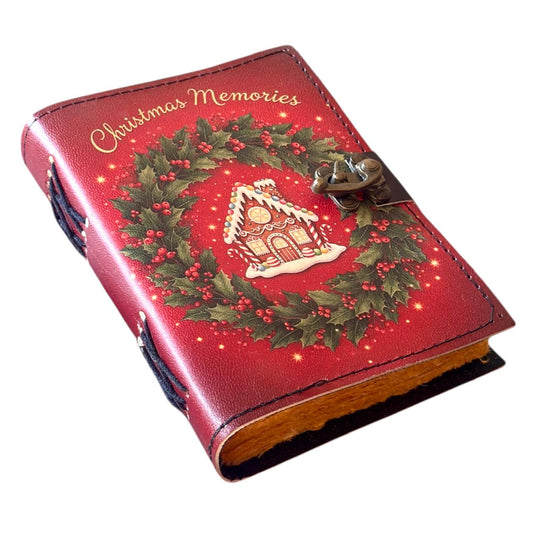 Christmas Journal Gingerbread house Journal Holiday Journal