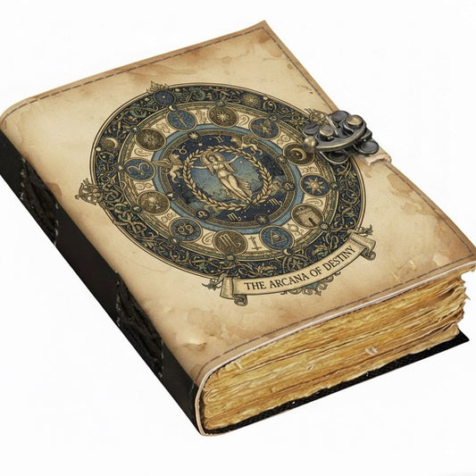 Tarot Leather Journal Rituals Diary