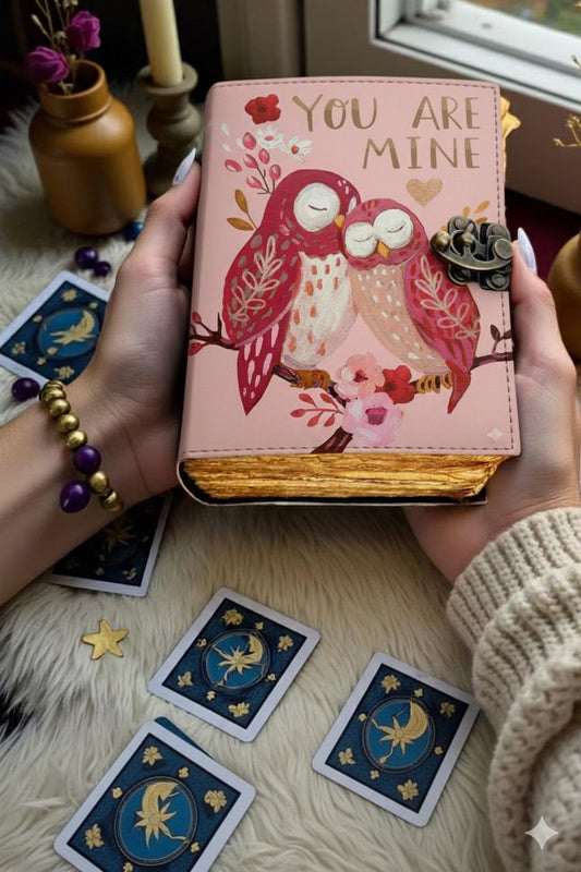 Valentine Leather Love Journal