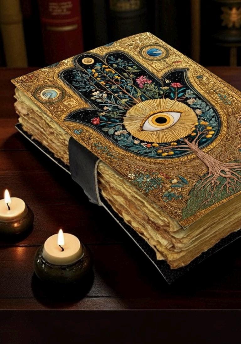 Tree Of Life Grimoire Leather Journal - Hocus Pocus Book of Shadows Notebook - Hocus Pocus Spell Book Halloween Gifts for Women