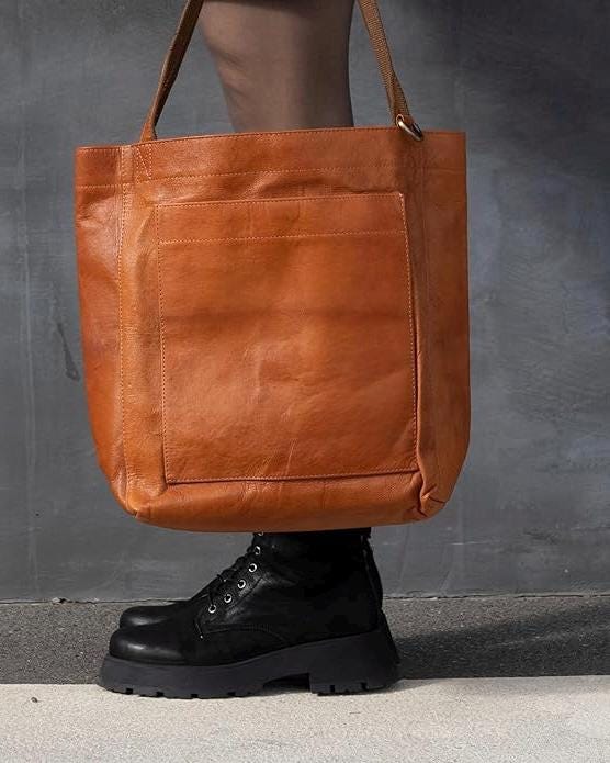 leather tote bag for women large leather tote bag laptop work bag leather purse handbag Christmas gift for her anniversary girlfriend