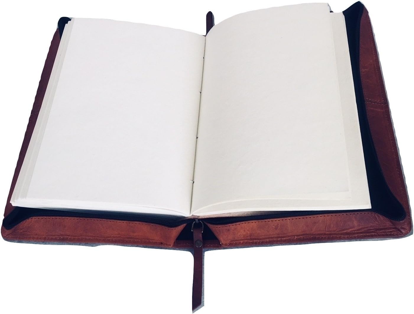 Leather Bible Cover Book Cover Planner Cover with Handle