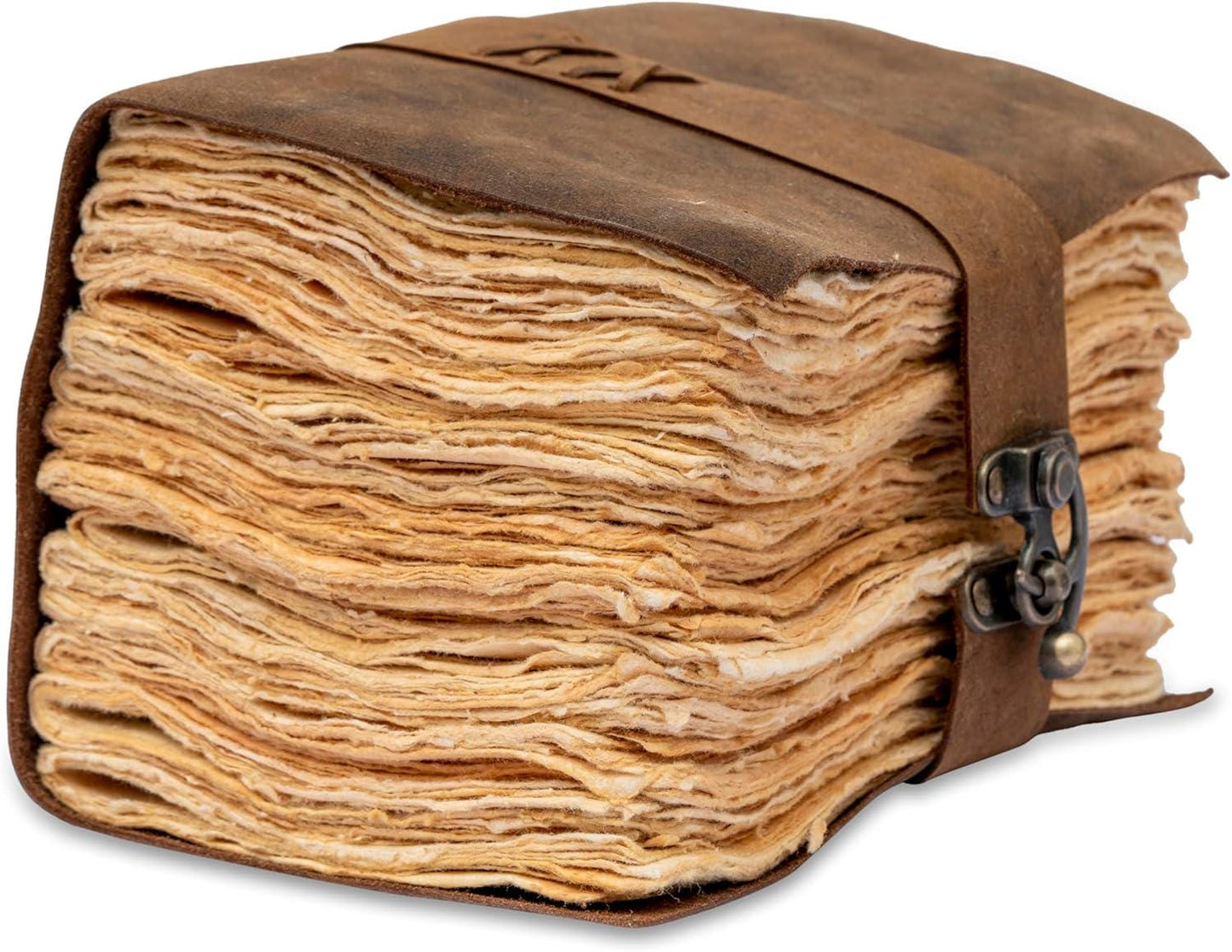 600 Page leather Journal - Blank Spell Book of Shadows, Grimoire Journal, Travel Writing Notebook, Antique Deckle Edge Paper Gifts For Women