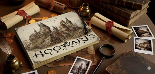 Harry Potter Memory book Custom Photo Album, Hogwarts Legacy Leather Scrapbook Adventure Book Journal Harry Potter Gift for Him and Her,