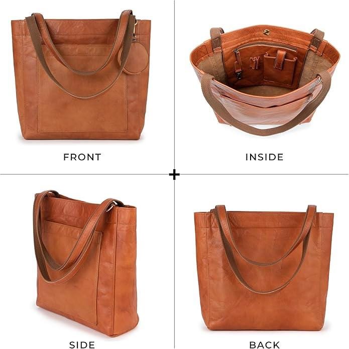 leather tote bag for women large leather tote bag laptop work bag leather purse handbag Christmas gift for her anniversary girlfriend