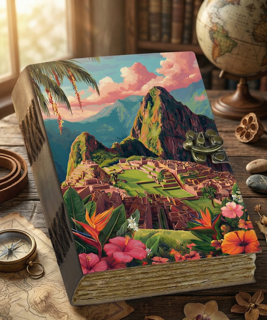 Macha Pichu Leather Journal Peru