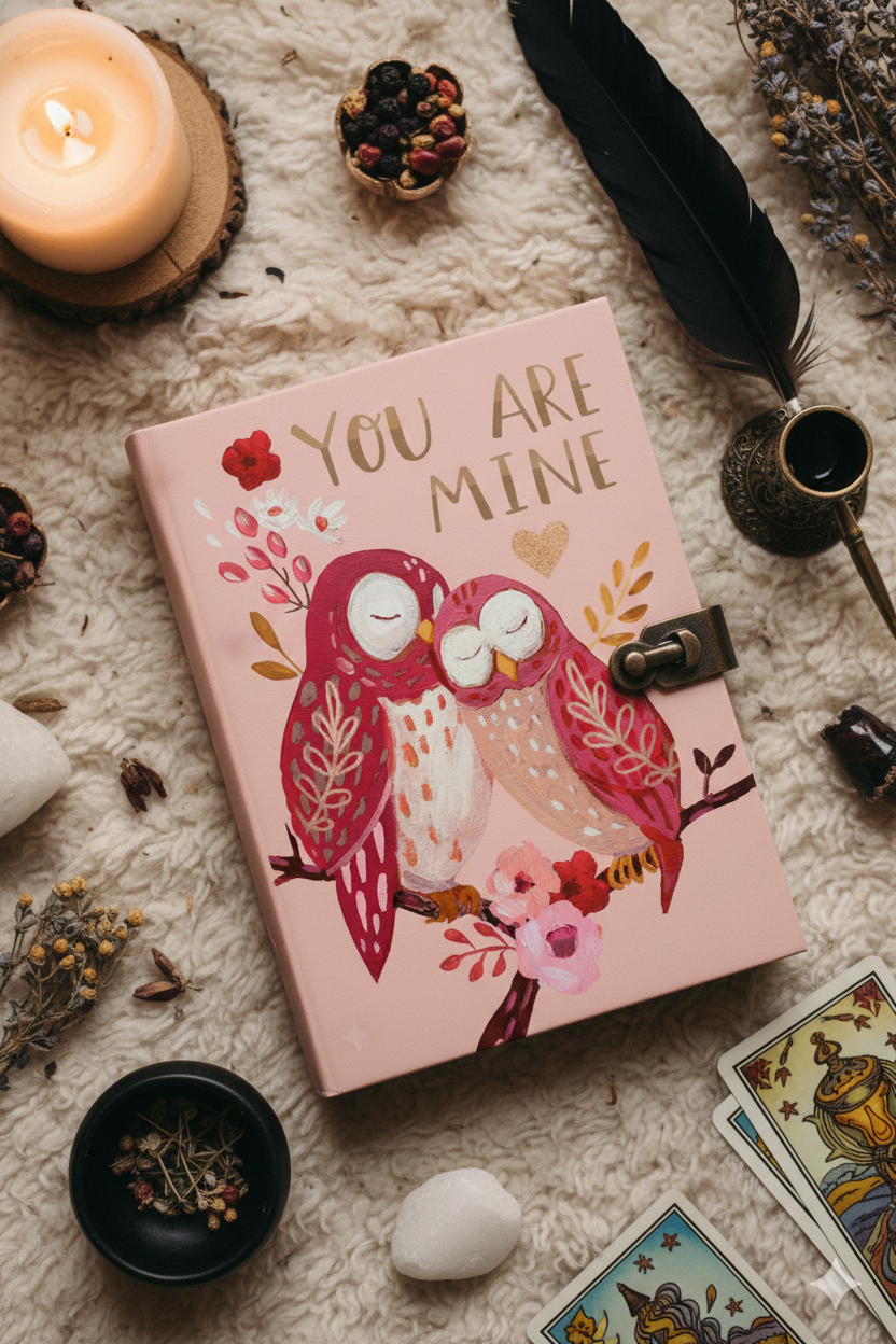 Valentine Leather Love Journal