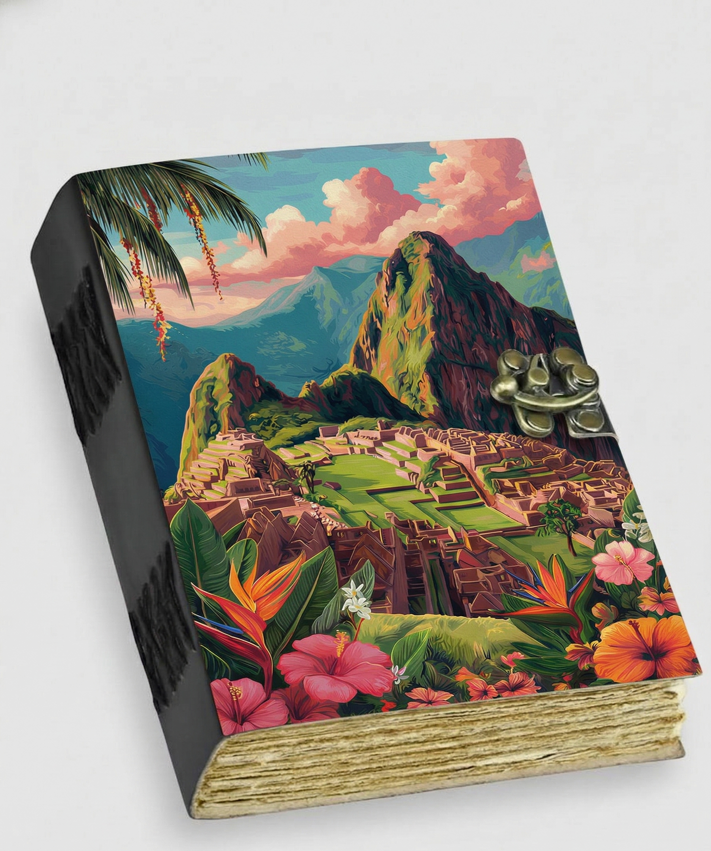 Macha Pichu Leather Journal Peru