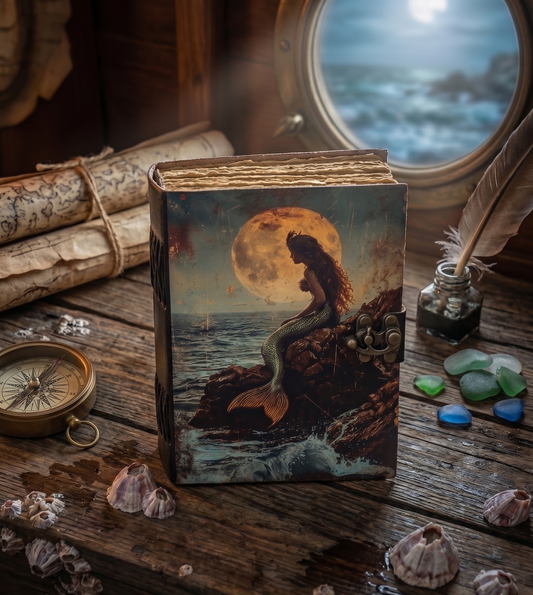Mermaid Leather Coastal Journal