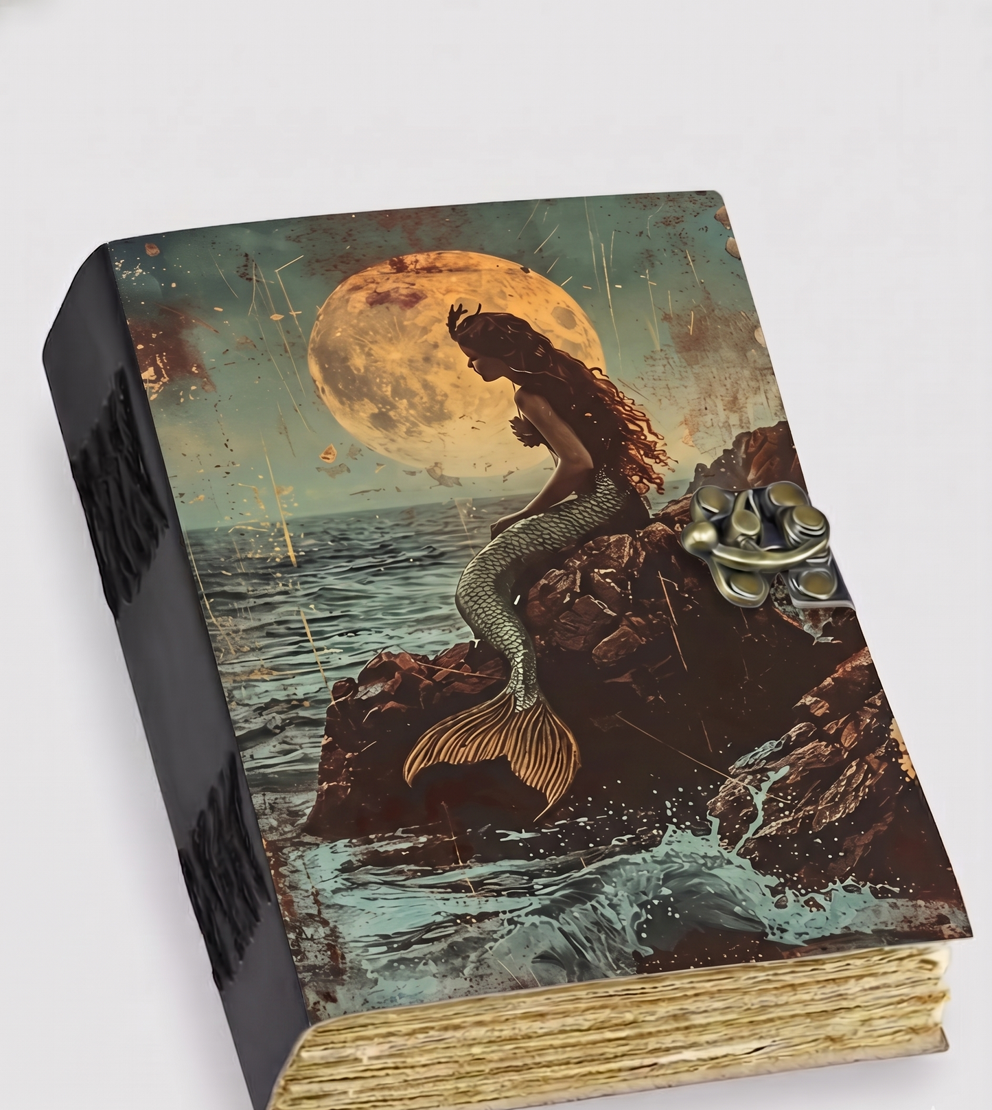 Mermaid Leather Coastal Journal