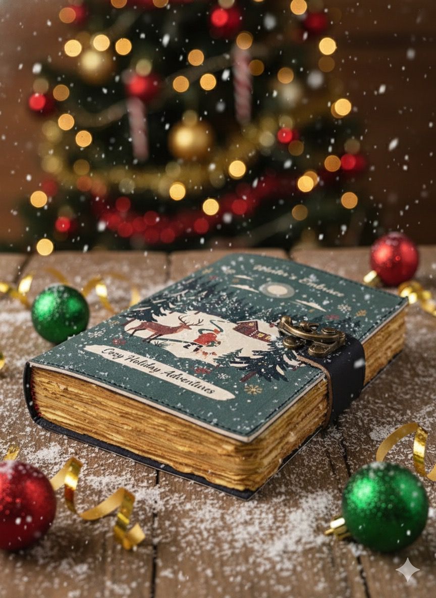 Christmas Journal Ski Journal Holiday Journal