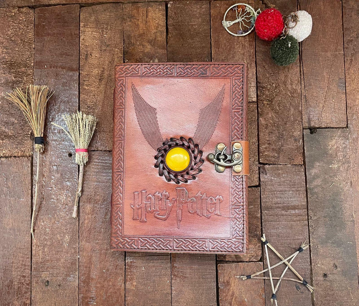 Harry Potter leather journal potter spell book, books of wizard, magic book, wizard book,Potter vintage book, harry Potter gifts,