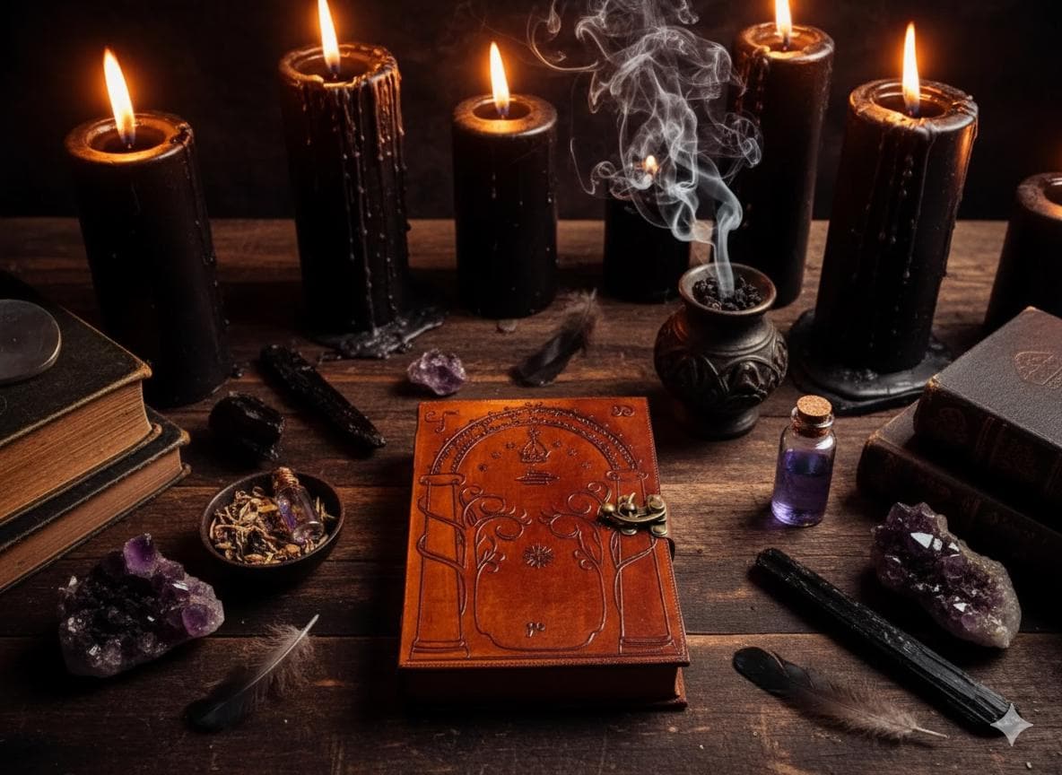 Handmade Leather Journal: Doors of Durin, D&D Spell Book