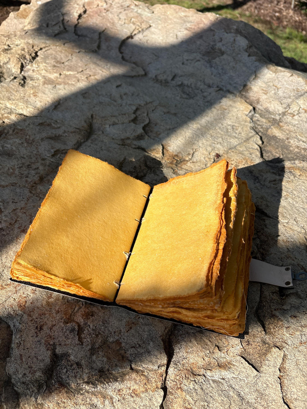 Tree of Life Leather Grimoire Journal: Blank Book of Shadows