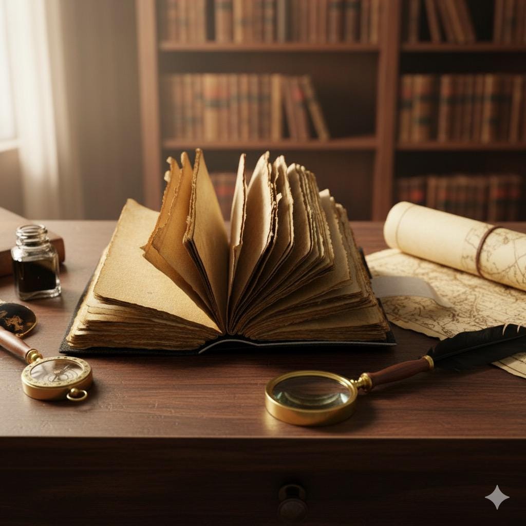 Grimoire Vintage leather journal, The Lovers Handmade Fat Journal, Blank spell book of shadows Celestial Lover Gifts For Him Her