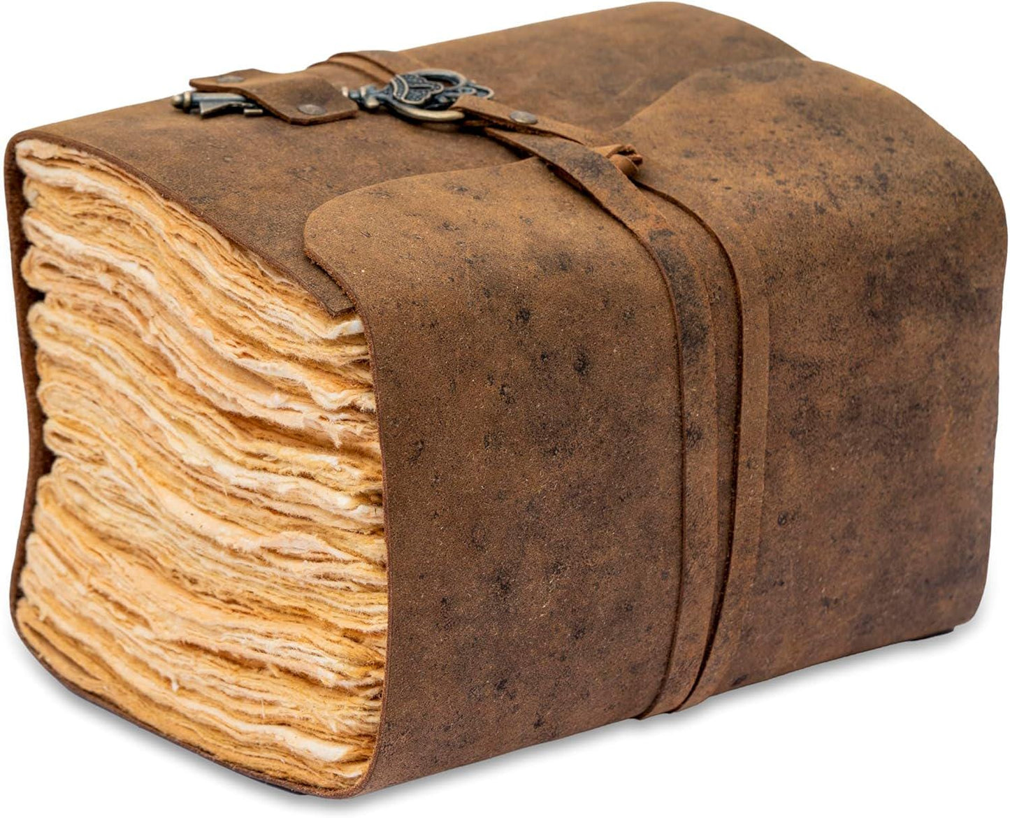 600 Page Leather Journal - Spell Book of Shadows, Key Leather Journal, Travel Writing Notebook, Antique Journal Christmas Gifts For Women