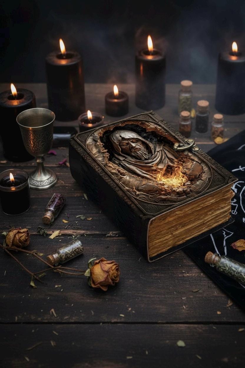 Vampyr Slayer’s Grimoire | Gothic Leather Journal | Prop Replica Book of the Dead | Buffy Inspired Spell Book Dark Academia Book of Shadows
