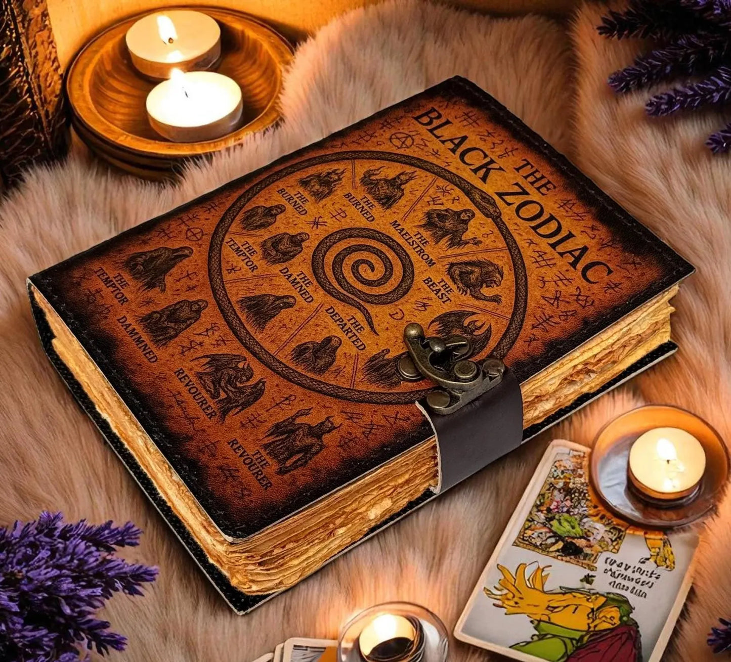 House of The Dragon - leather journal grimoire - DND Notebook - Fire and Blood - Dragon Journal Targaryen Journal - Blank spell book