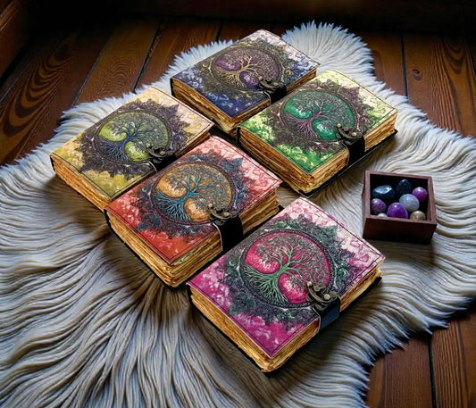 Tree of Life Leather Journal Magicbook