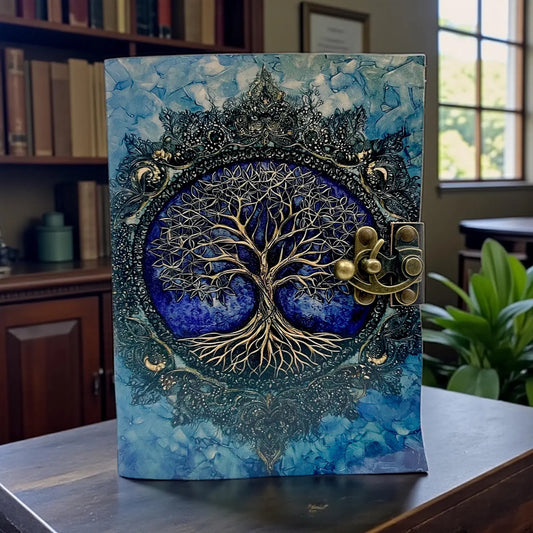 Tree of Life Leather Journal Magicbook